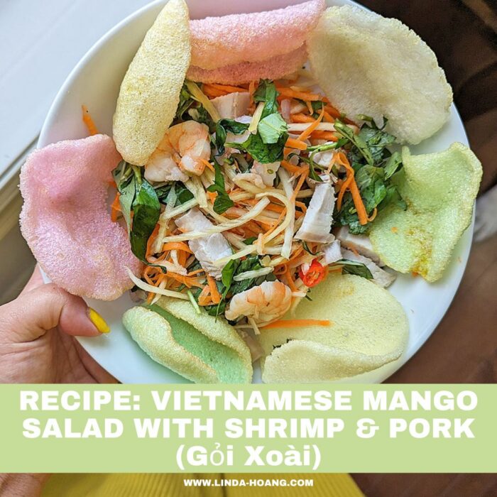 Recipe - Vietnamese Mango Salad with Shrimp and Pork - Goi Xoai - Vietnamese Cooking Food