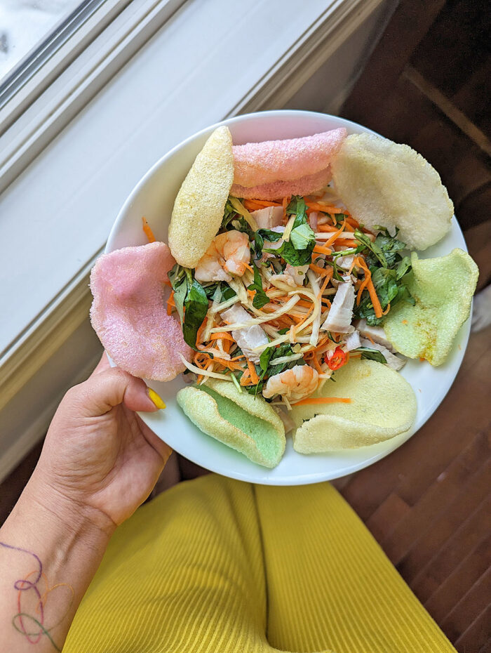 Recipe - Vietnamese Mango Salad with Shrimp and Pork (Gỏi Xoài)