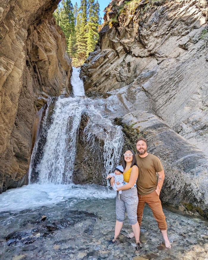 Explore Nordegg Alberta - Canadian Rocky Mountains - Family Friendly Easy Hikes - Whitegoat Falls